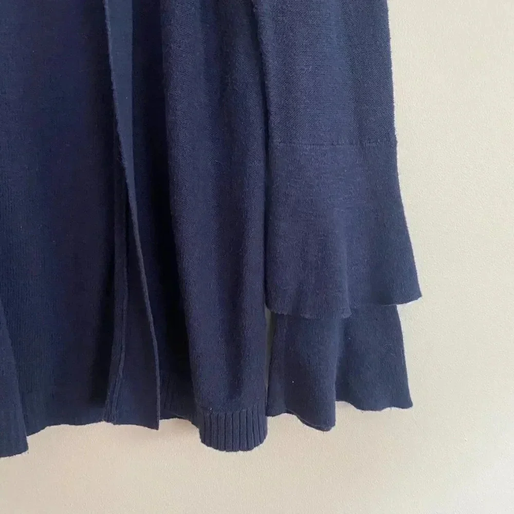 J. Crew Blue Bell Sleeve Cardigan Sweater